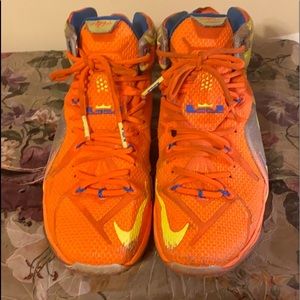 Men’s LEBRON 12 Six Meridian preowned Size 9.5